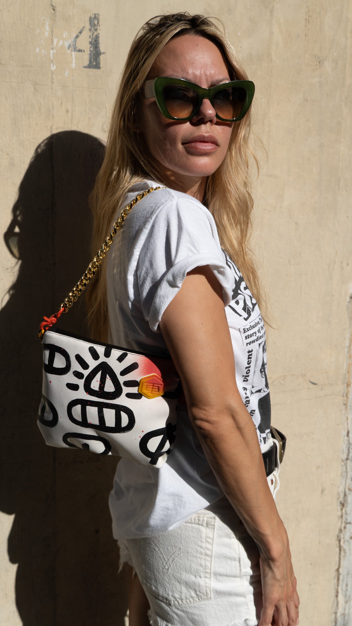 Pouch No. 003, handmade TWINBULL bag, alternate view 4