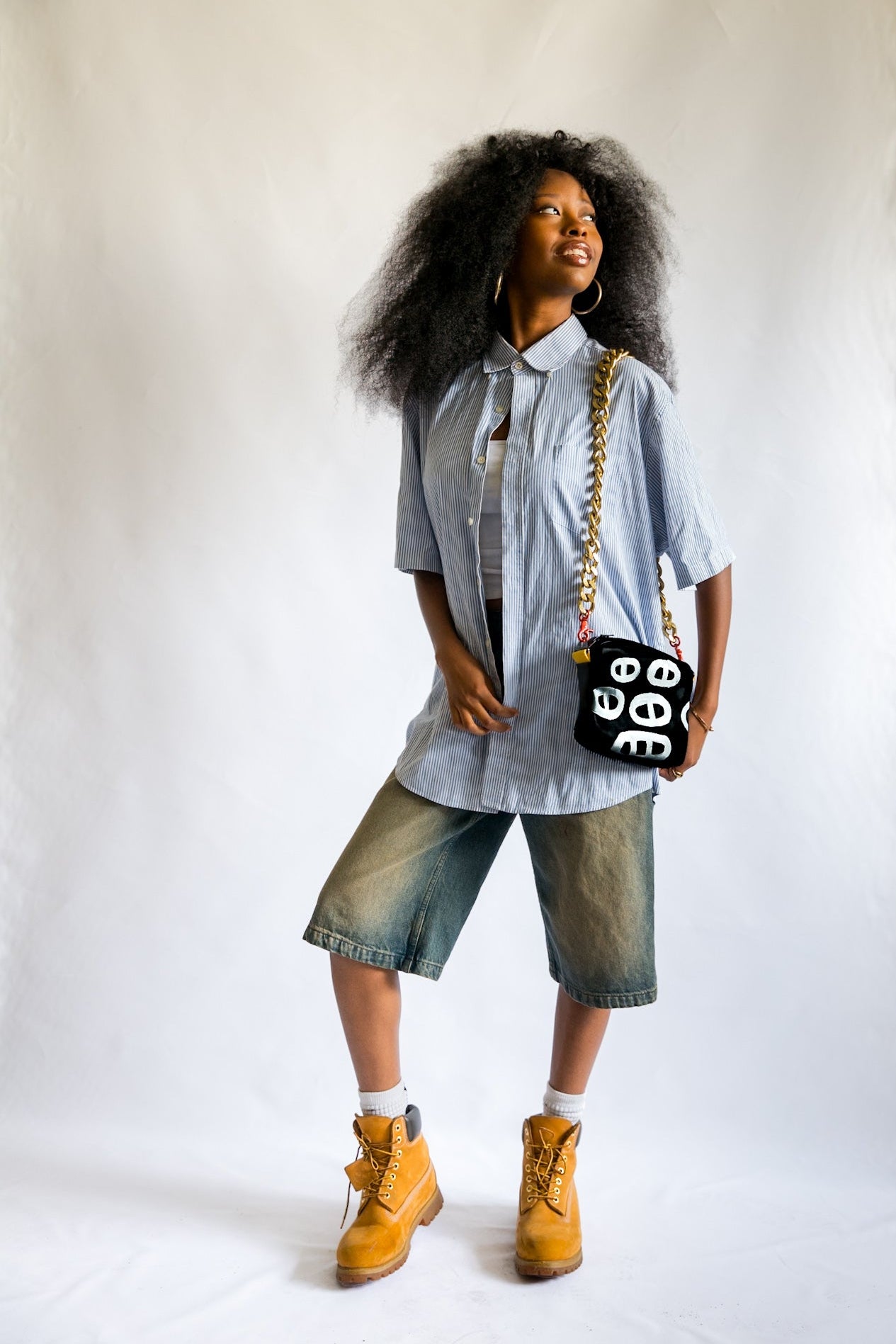 Panel No. 001, handmade TWINBULL bag, alternate view 2