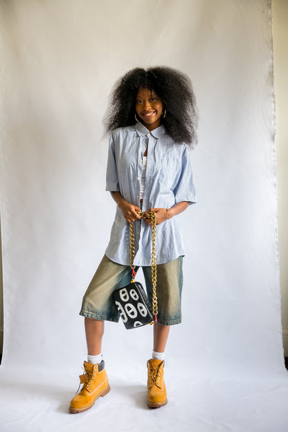Panel No. 001, handmade TWINBULL bag, alternate view 7