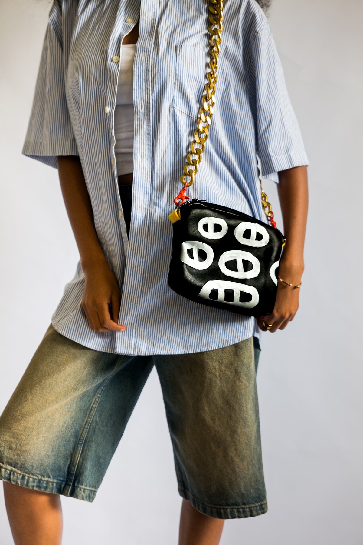 Panel No. 001, handmade TWINBULL bag, alternate view 9